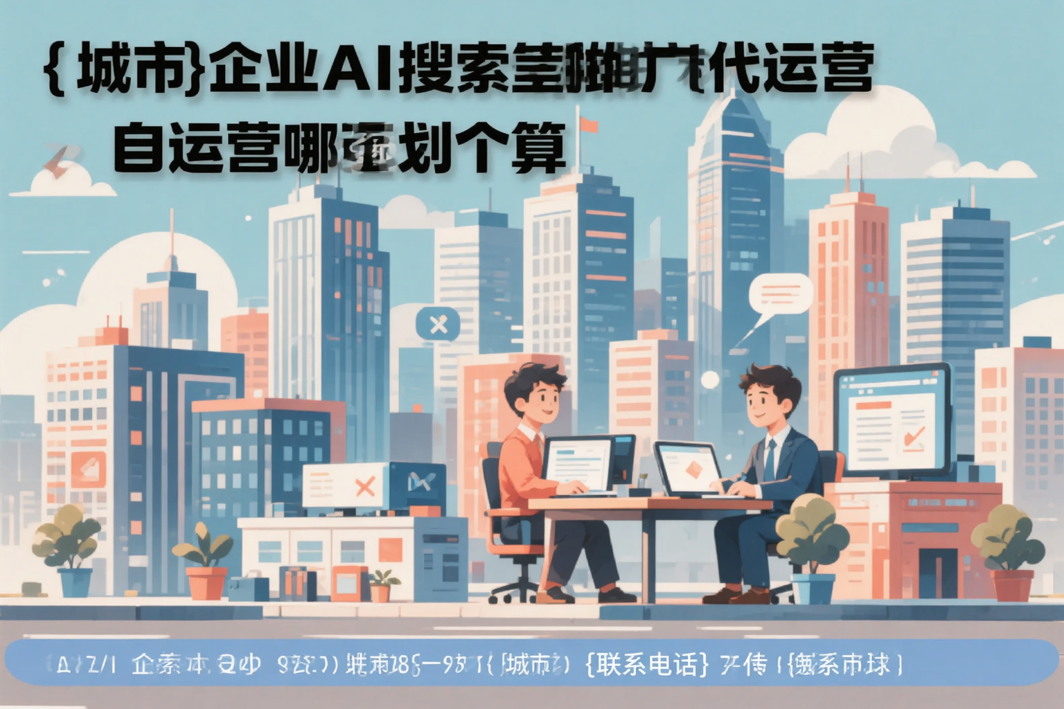 湘潭企业AI搜索推广代运营和自运营哪个更划算