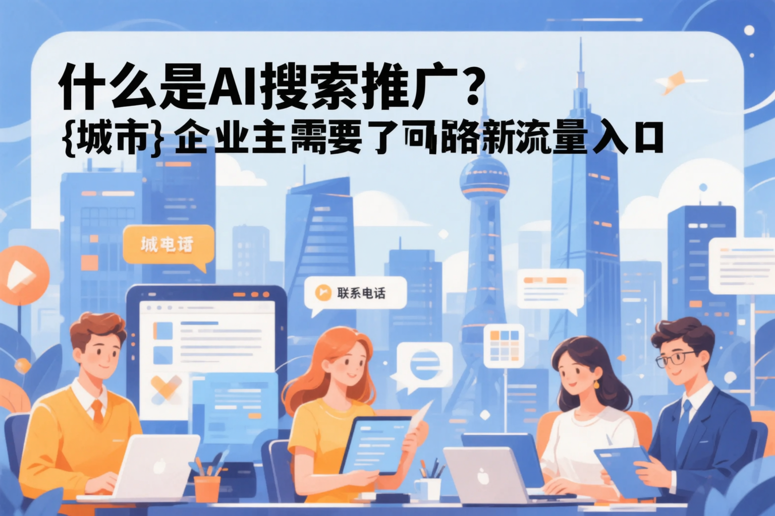 什么是AI搜索推广？湘潭企业主需要了解的新流量入口