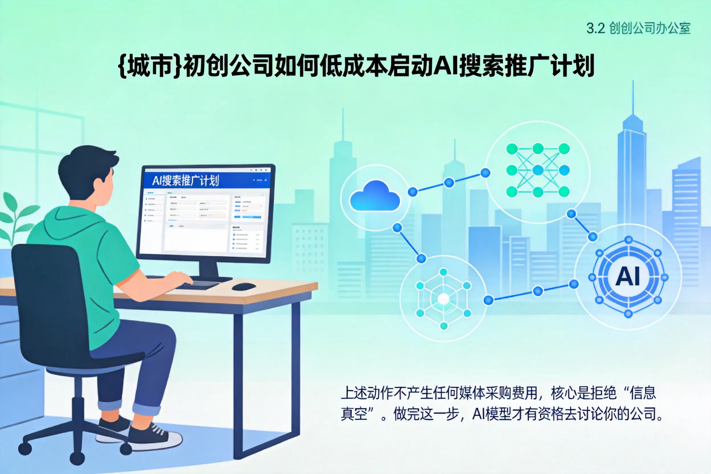 湘潭初创公司如何低成本启动AI搜索推广计划