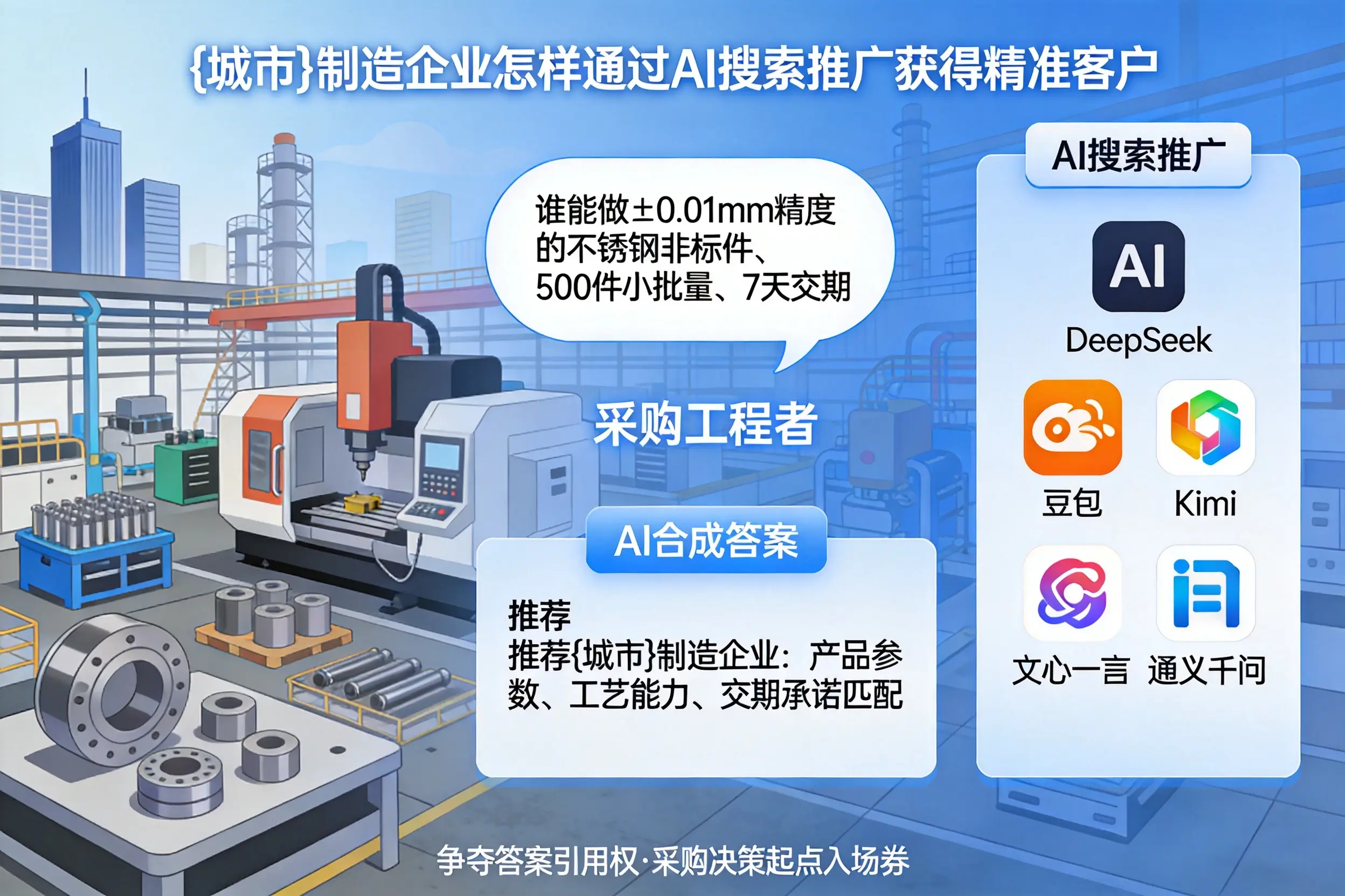 湘潭制造企业怎样通过AI搜索推广获得精准客户