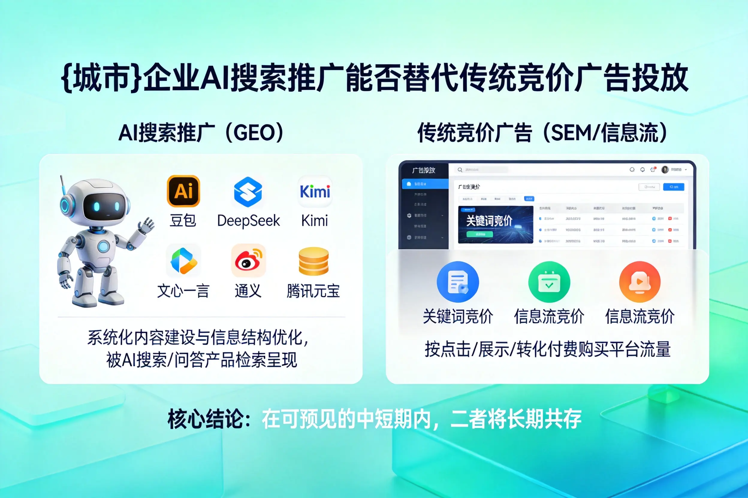 湘潭企业AI搜索推广能否替代传统竞价广告投放