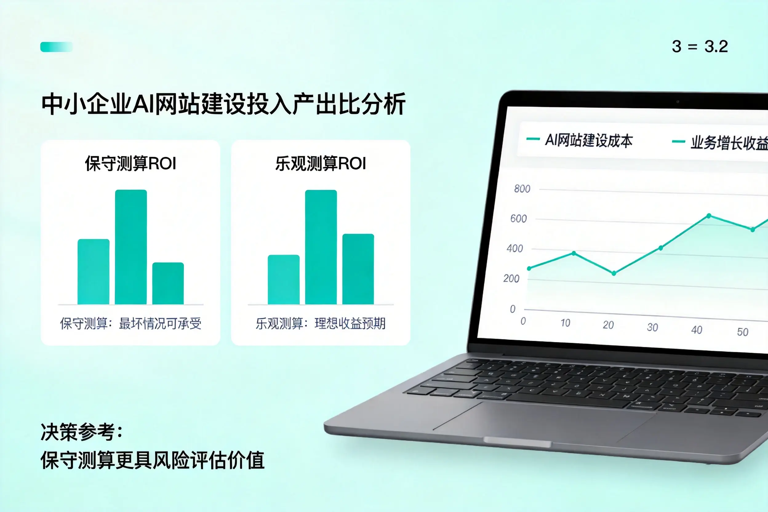 湘潭中小企业AI网站建设投入产出比怎么算?先看这份分析