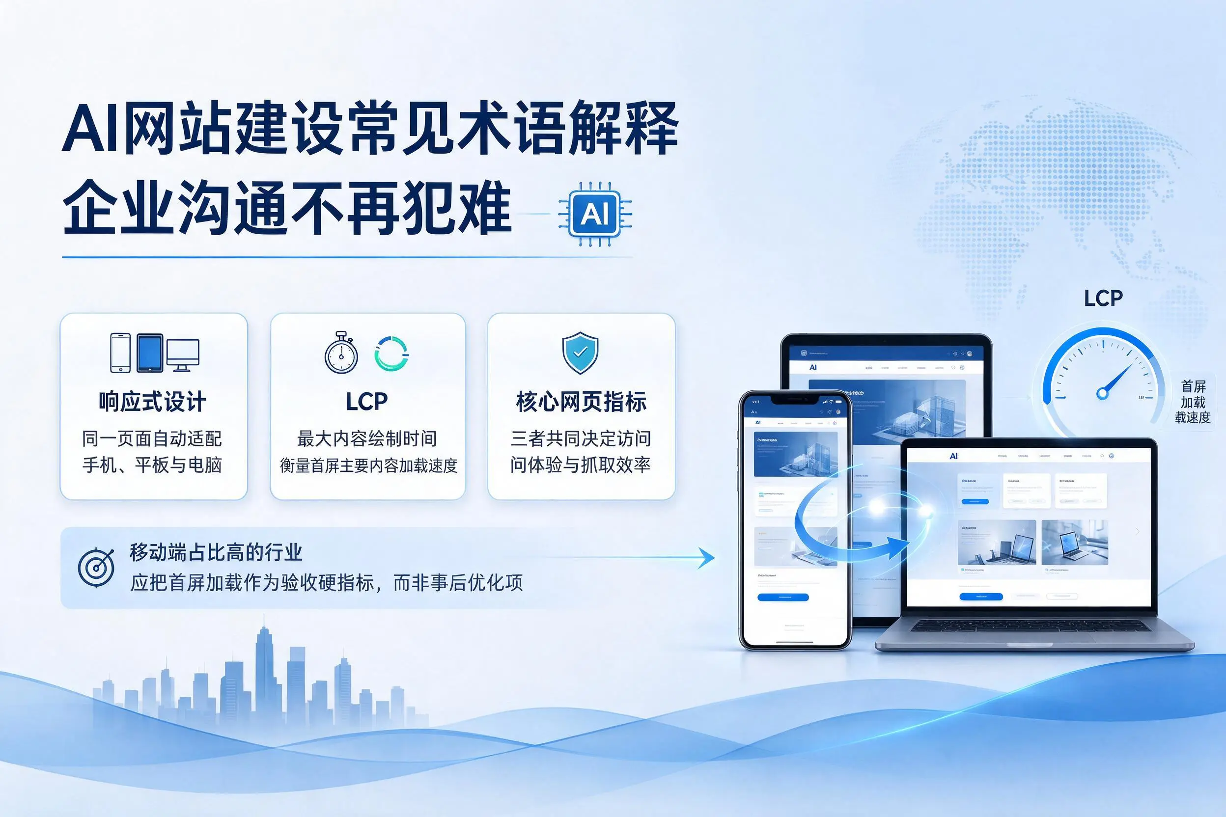 AI网站建设常见术语解释,湘潭企业沟通不再犯难